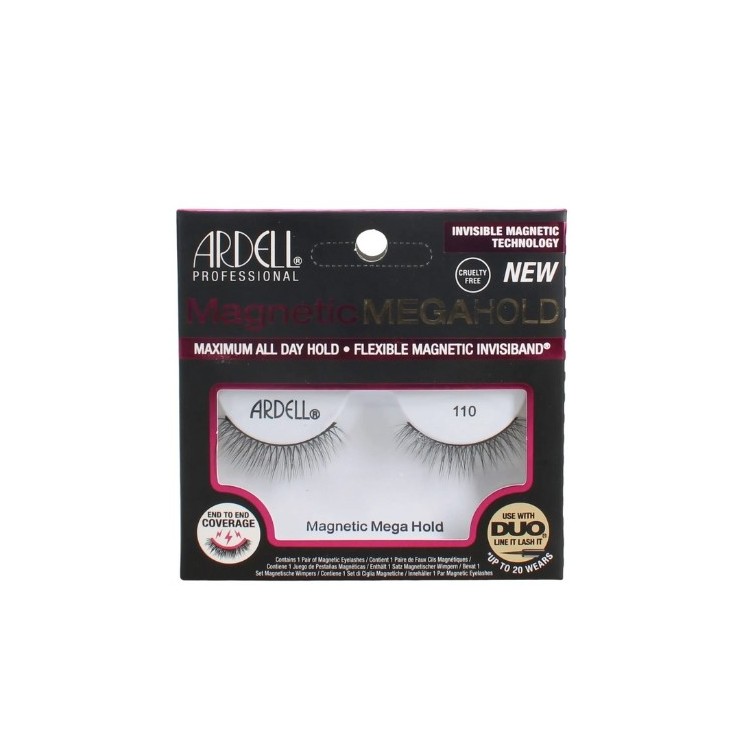 Ardell Magnetic Mega Hold Eyelashes on a strip /110/ Black 1 pair