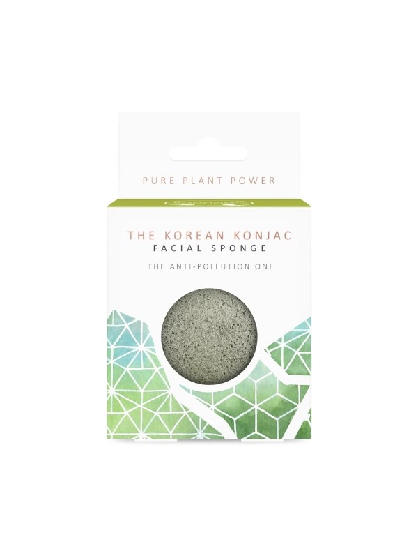 The Korean Konjac Sponge Company Gąbka Konjac Tourmaline 1 sztuka