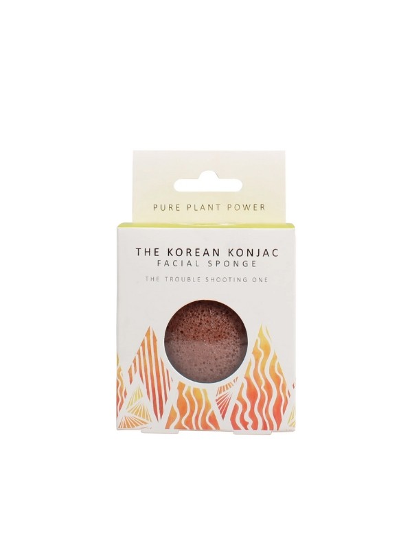 The Korean Konjac Sponge Company Gąbka Konjac Fire 1 sztuka