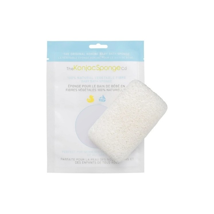 Спонж дитячий The Konjac Sponge Company Premium Baby Konjac 1 шт