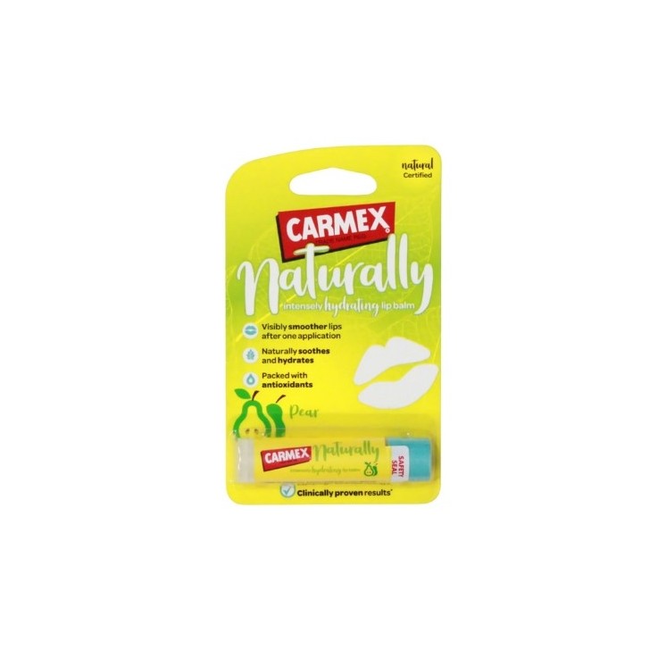 Carmex Naturally Pear Lip Balm 4.25 G