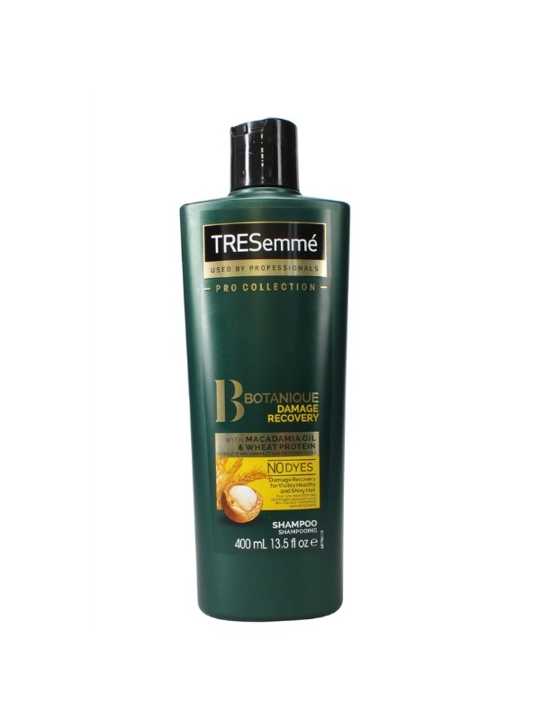 TRESemme Botanique Damage Recovery Szampon do włosów Macadamia Oil & Wheat protein 400 ml