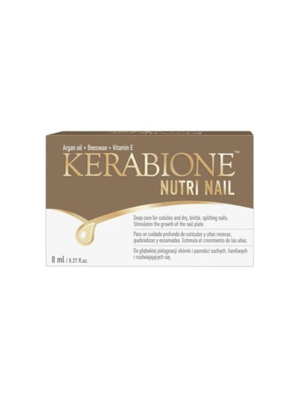 Kerabione Nutri Nail intensywny Zabieg do paznokci i skórek na bazie olejków 8 ml