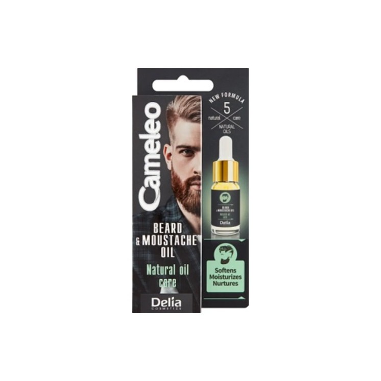 Delia Cameleo Men Olejek do brody i wąsów 10 ml