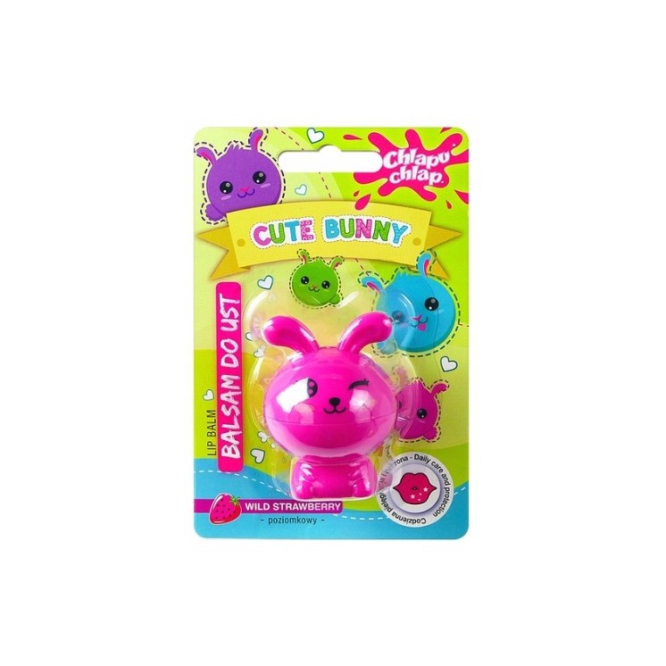 Chlapu Chlap Cute Bunny Lip gloss Strawberry 7 ml
