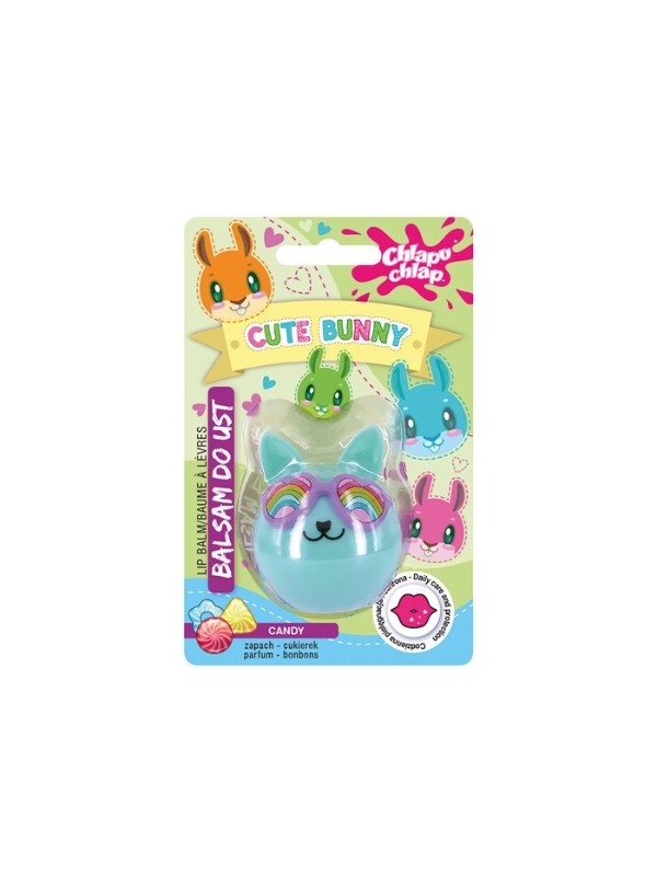 Chlapu Chlap Cute Bunny Błyszczyk do ust Cukierkowy 7 ml 