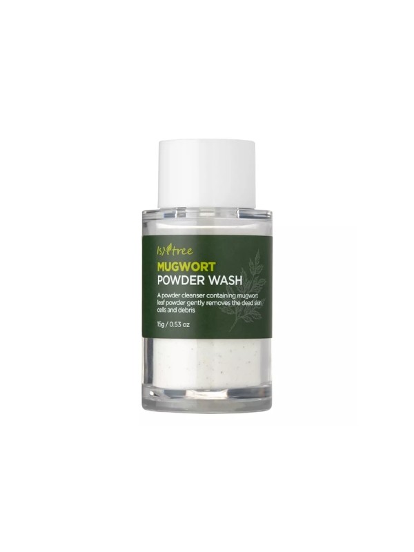 Isntree Mugwort Calming Powder Wash uspokajający Proszek do mycia twarzy z bylicy 15 g