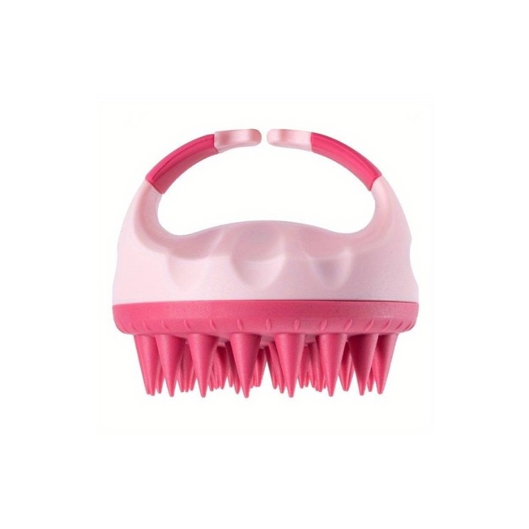 Pink Silicone Scalp Massager 1 piece