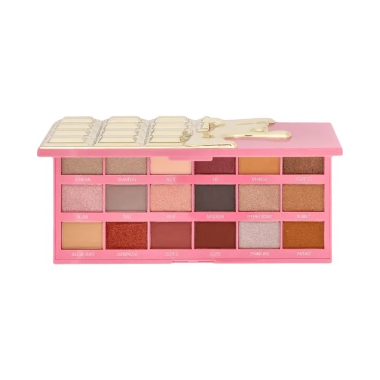 Makeup Revolution I Heart Makeup Palette 18 тіней для повік Chocolate Rose Fizz 1 г