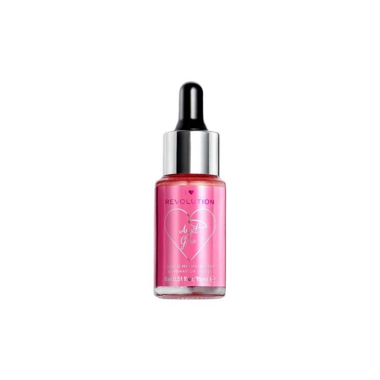 Makeup Revolution I Heart Revolution Liquid face highlighter Angel Glow 15 ml