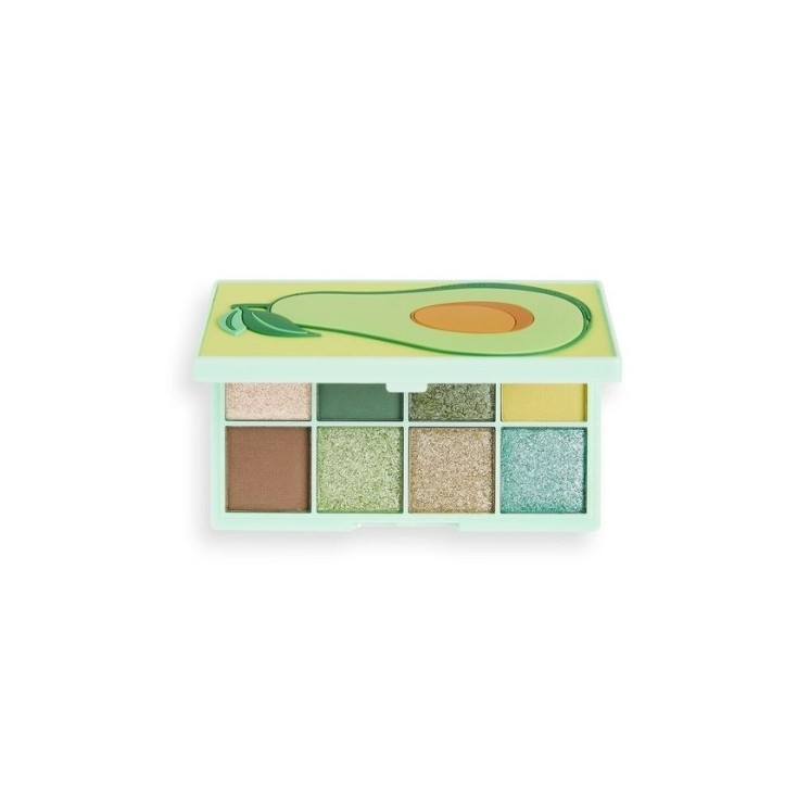 Makeup Revolution I Heart Revolution Palette of 8 eye shadows Avocado 1.35 g