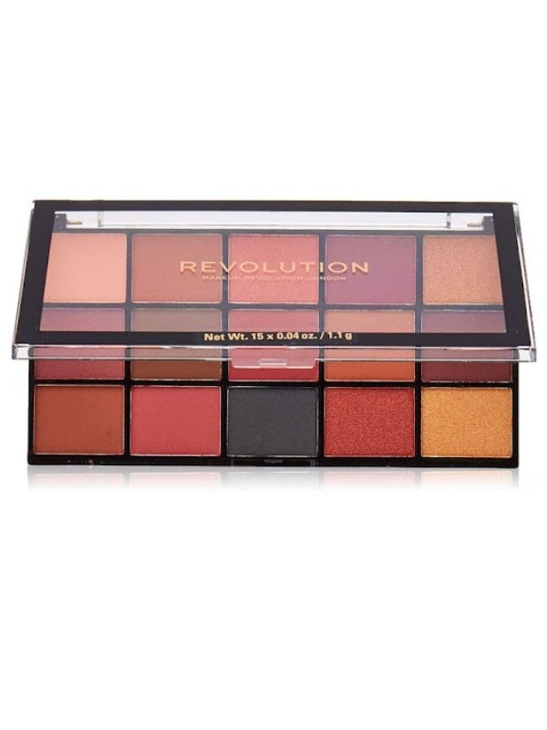 Makeup Revolution Re-loaded Paletka 15 cieni do powiek Newtrals 3 16,5 g