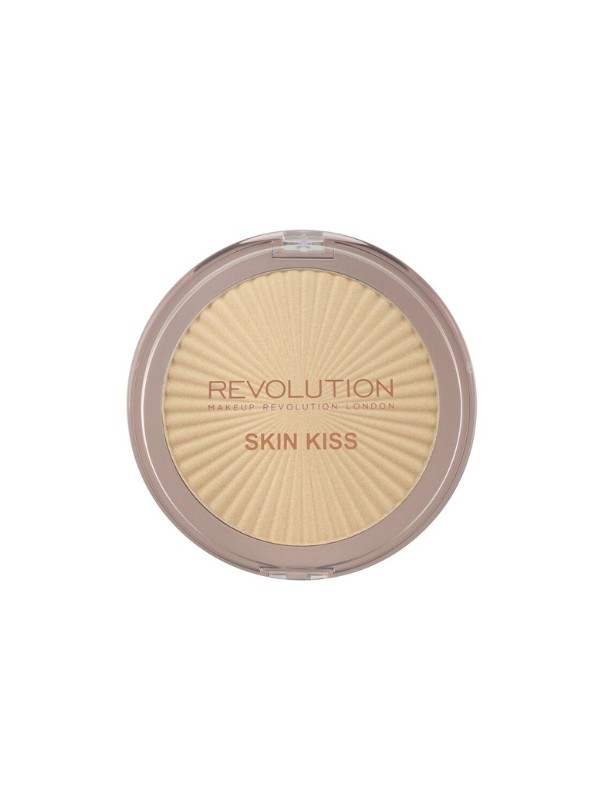 Makeup Revolution Skin Kiss Rozświetlacz do twarzy Golden Kiss 14 g