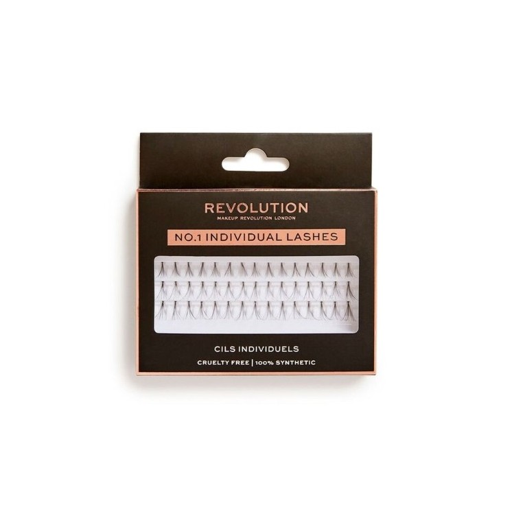 Makeup Revolution Individual Lashes eyelash tufts / NO.1 /