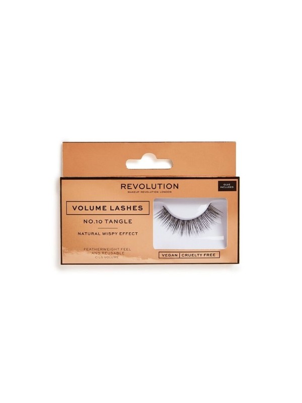 Makeup Revolution Volume Lashes Rzęsy na pasku /NO.10/