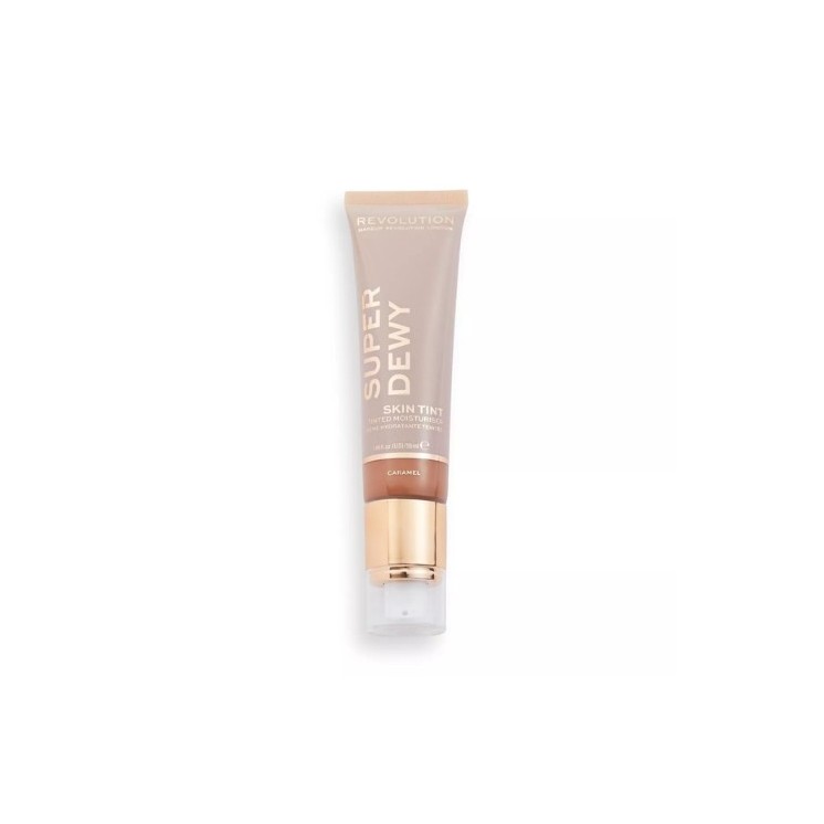 Makeup Revolution SuperDewy Coloring Moisturizing Face Cream Caramel 50 ml