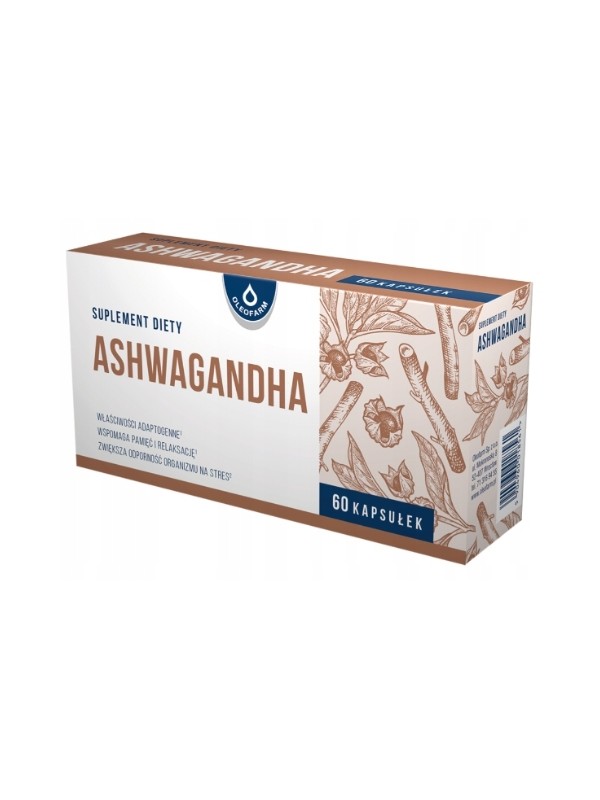 Oleofarm Ashwagandha 60 kapsułek