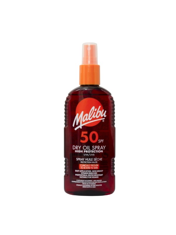 Malibu suchy Olejek w spray'u SPF50 200 ml