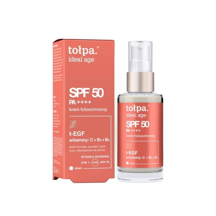 Tołpa Ideal Age SPF50 Фотозахисний крем для обличчя 50 мл