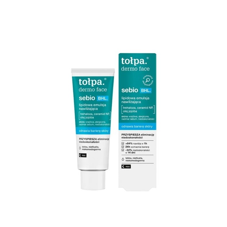 Tołpa Dermo Face Sebio BHL Moisturizing lipid emulsion 40 ml