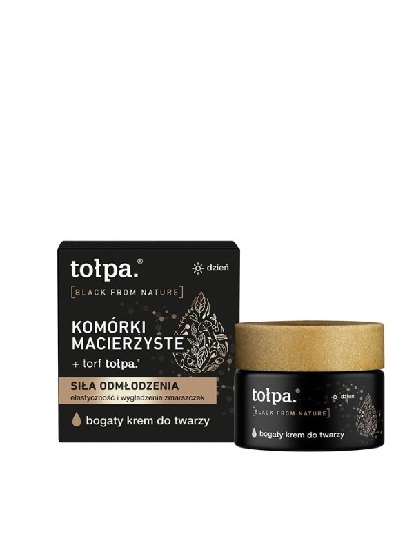 Tołpa Black From Nature Bogaty Krem do twarzy na dzień 50 ml