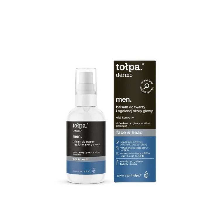 Tołpa Dermo Men Face&Head Balm for the face and shaved scalp 75ml