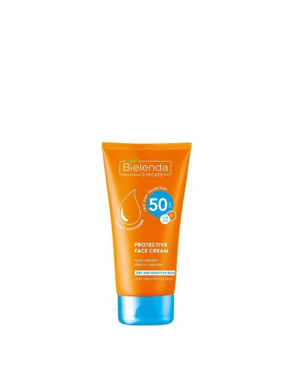 Bielenda SUN CARE Ochronny Krem do Twarzy do Skóry Suchej SPF50 50 ml