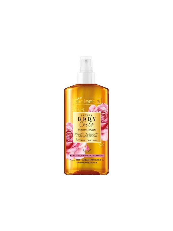 Bielenda Luxury Body Oils Olejek do pielęgnacji 3w1 Olejek różany 150ml