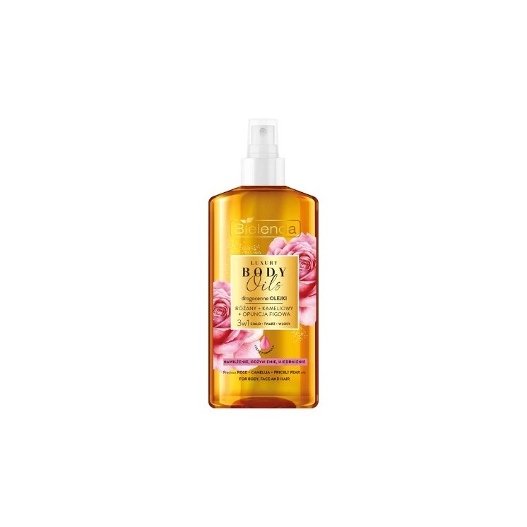 Олія для догляду Bielenda Luxury Body Oils 3в1 Трояндова олія 150 мл