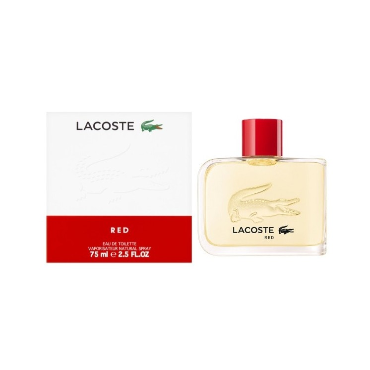 Lacoste Eau de Toilette for Men Red 75 ml