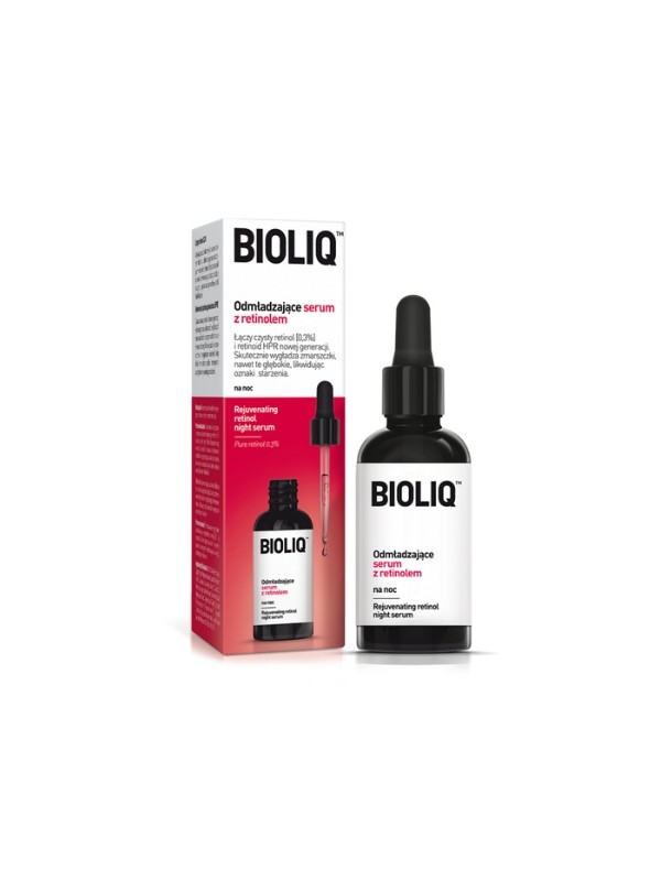 Bioliq Pro odmładzające Serum do twarzy z retinolem na noc 20 ml