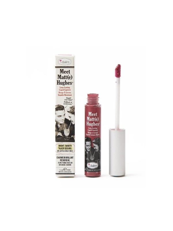 theBalm Meet Matte Hughes matowa Pomadka do ust w płynie Brilliant 7,4 ml