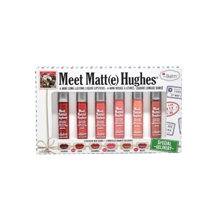 theBalm Meet Mini Kit Спеціальний набір із шести матових помад