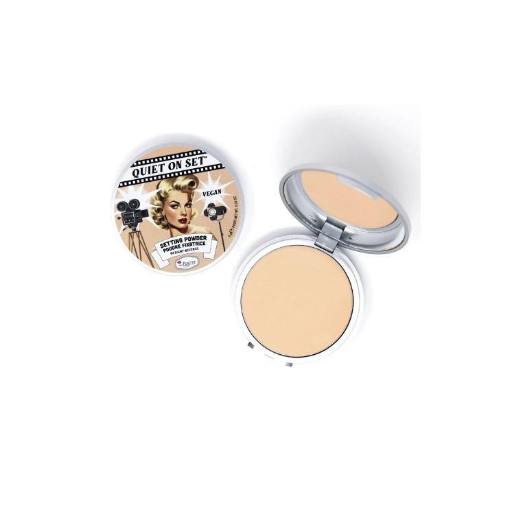 theBalm Quiet on Set pressed face powder /02/ Light Neutral 8 g