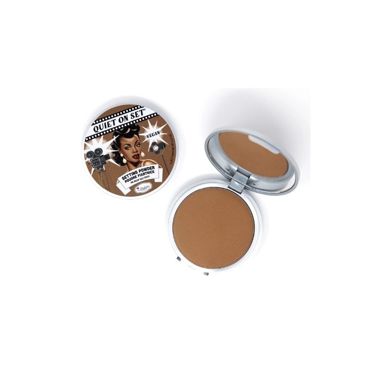 theBalm Quiet on Set pressed face powder /04/ Deep Neutral 8 g