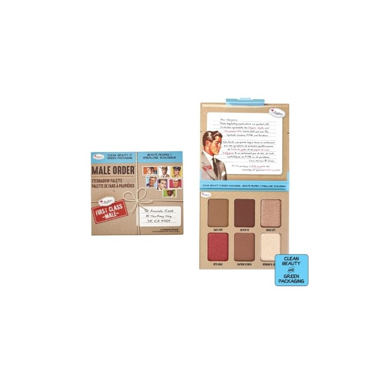 theBalm Male Order Палетка з 6 тіней першого класу 13,2 г
