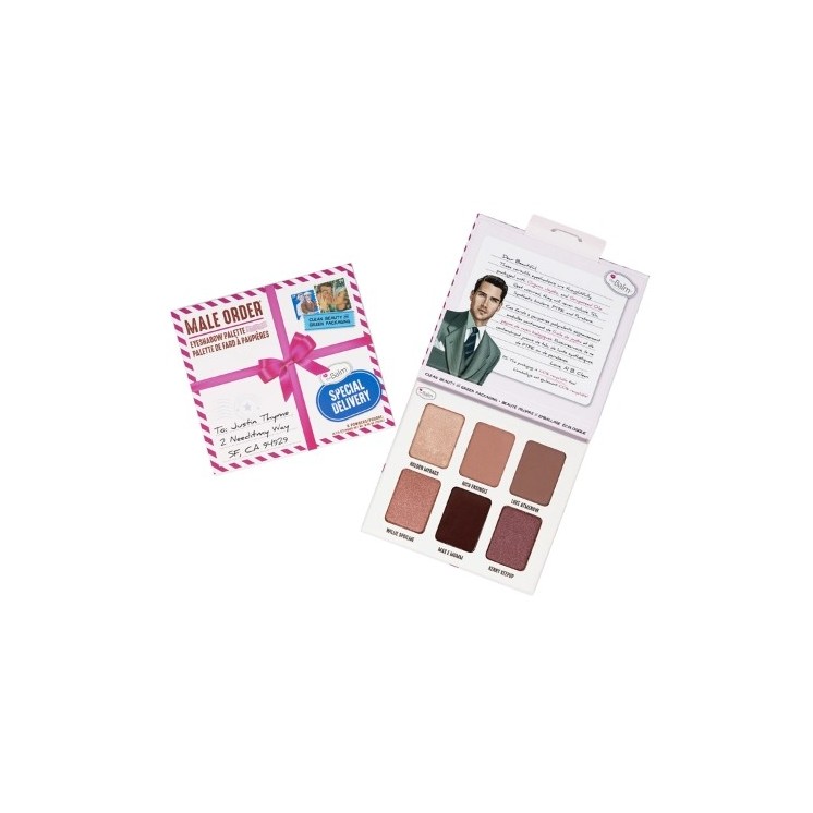 theBalm Male Order Palette of 6 Eyeshadows Special Delivery 13.2 g