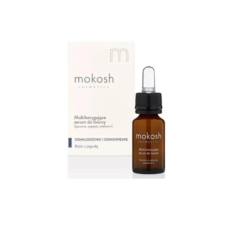Мультикоригувальна Serum Mokosh Exosomes, Peptides and Vitamin C 12 мл