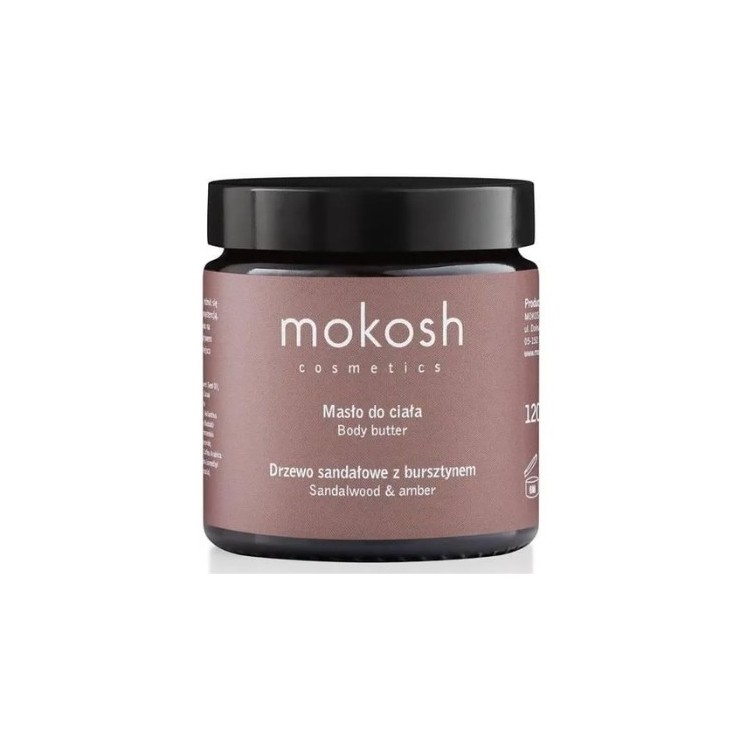 Mokosh Body butter Sandalwood with amber 120 ml