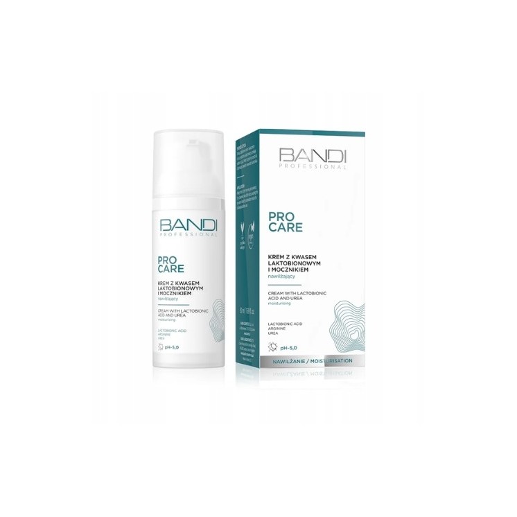Крем для обличчя Bandi Pro Care з лактобіоновою кислотою та сечовиною 50 мл