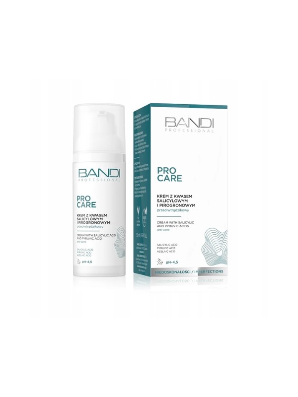 Bandi Pro Care Krem do twarzy z kwasem salicylowym i pirogronowym 50 ml