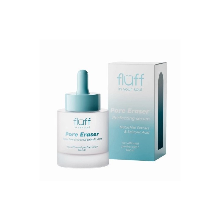 Fluff In Your Soul Pore Eraser Facial Serum with Salicylic Acid and Malachite 30 ml