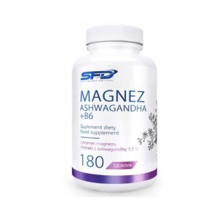 SFD Magnesium Ashwagandha + B6 180 капсул