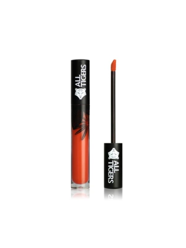 All Tigers Natural & Vegan Szminka w płynie /785/ Hear Me Roar 8 ml