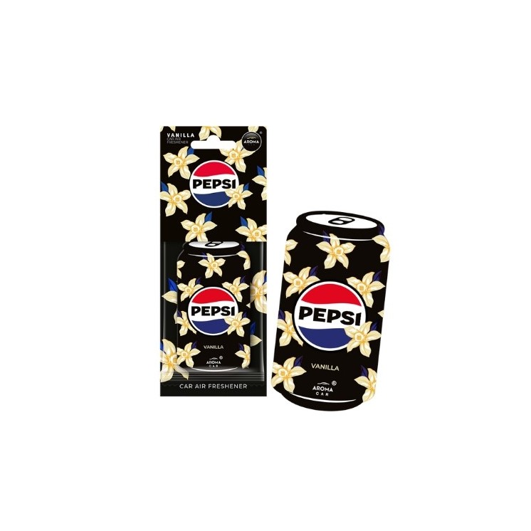 Aroma Car Pepsi Cellulose Автомобільний ароматизатор кулон Vanilla 1 шт