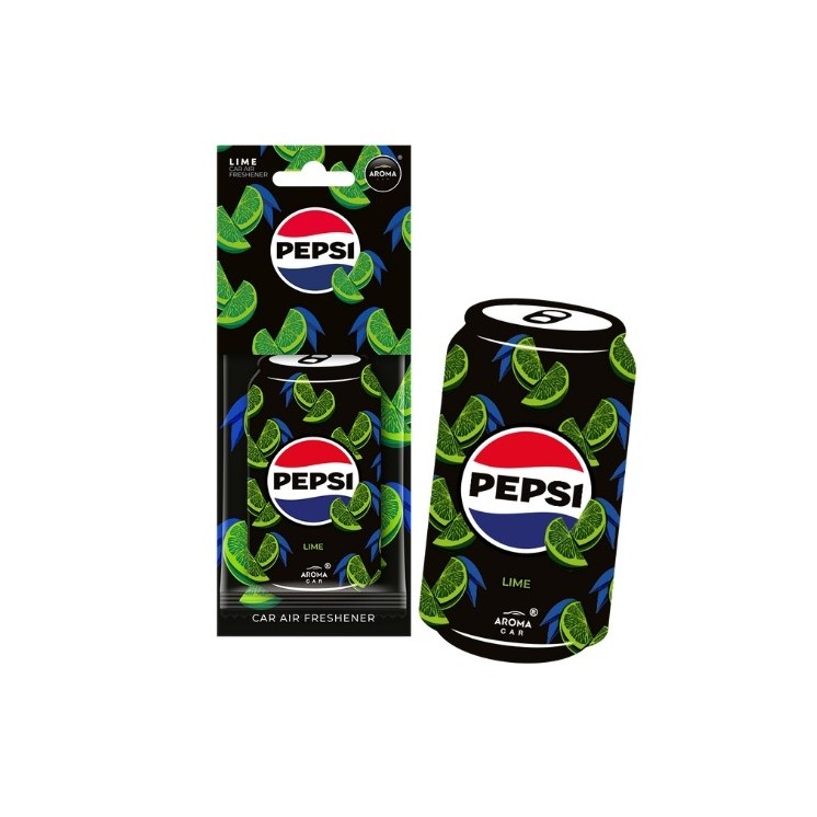 Aroma Car Pepsi Cellulose Lime car fragrance pendant, 1 piece