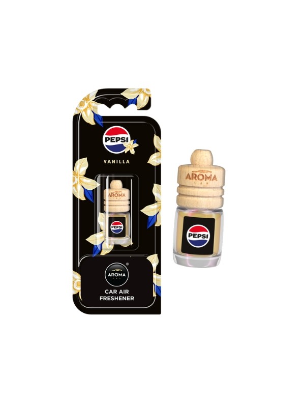 Aroma Car Pepsi Wood Mini Zawieszka zapachowa do samochodu Vanilla 4,5 ml