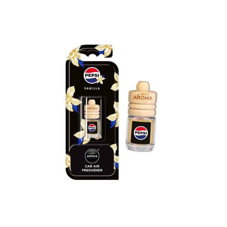Підвіска ароматизатор Aroma Car Pepsi Wood Mini Car Vanilla 5 мл
