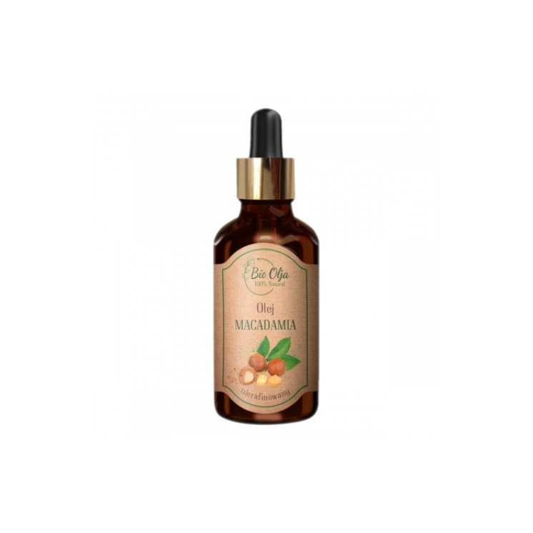 Bio Olja Macadamia oil, unrefined, 50 ml