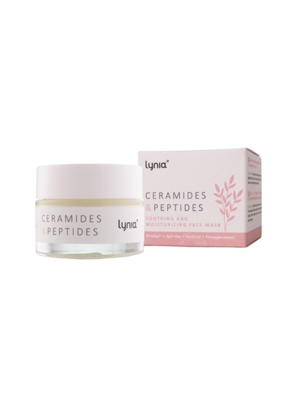 Lynia Maska do twarzy z ceramidami i peptydami 50 ml